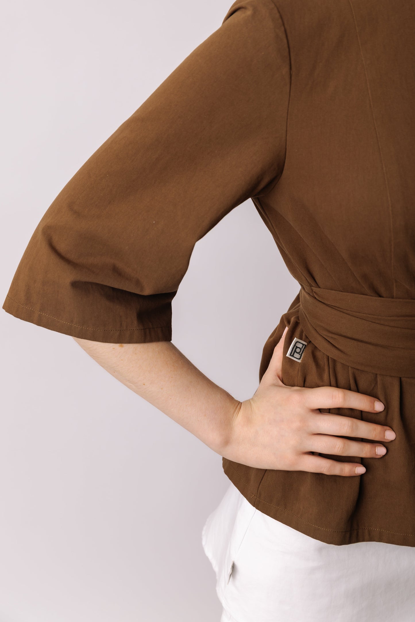 Open-Back Sash Top prettied