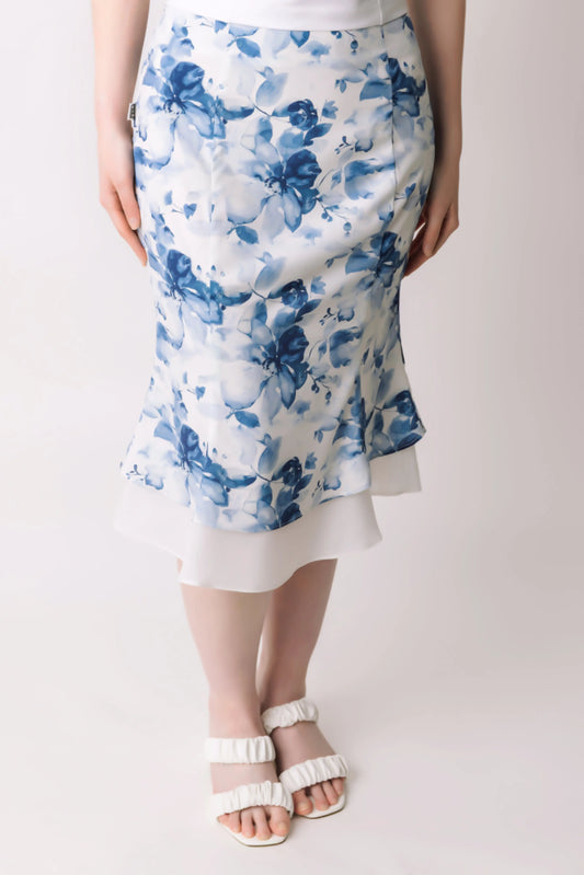 Floral Layered Skirt prettied