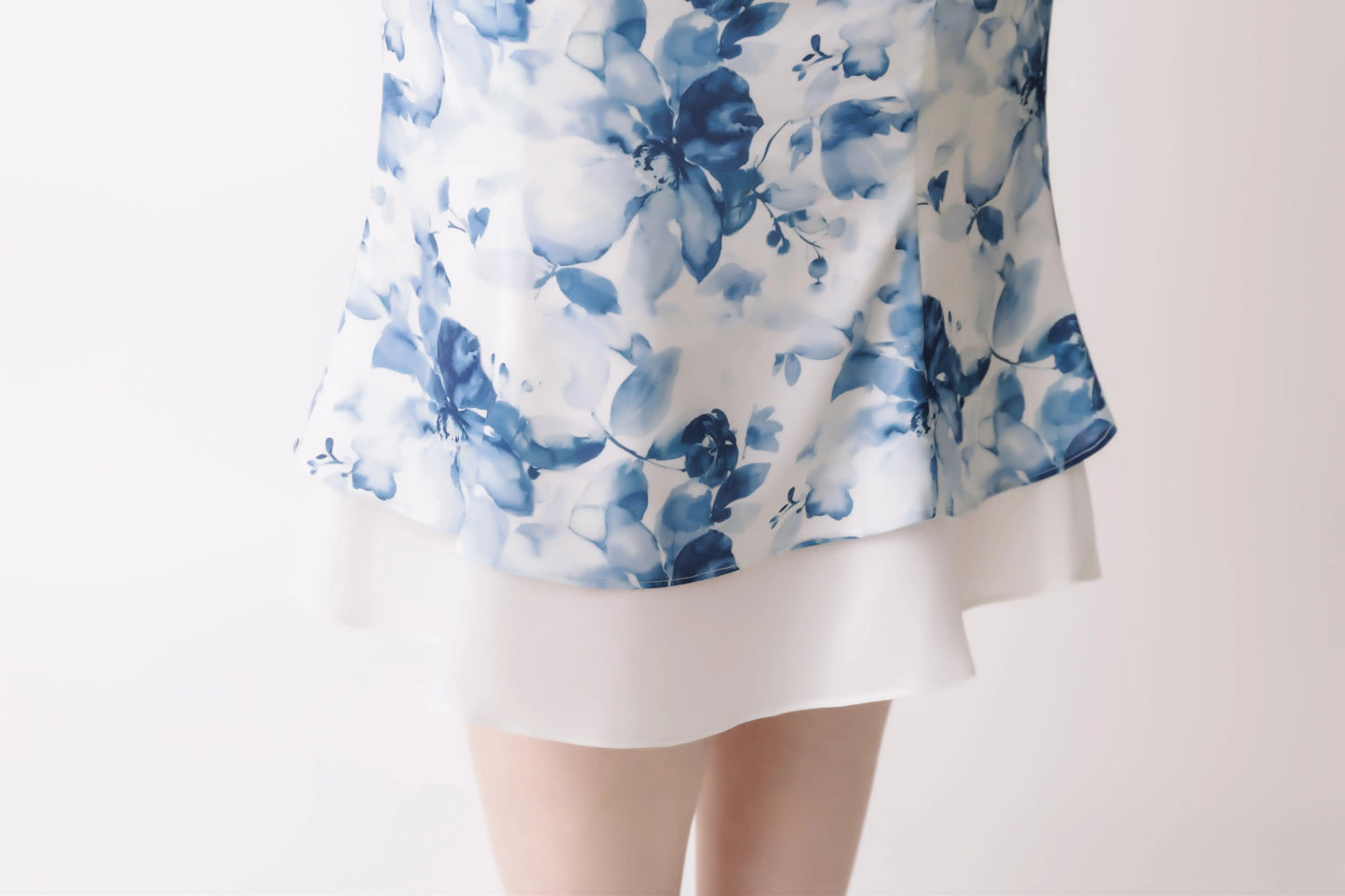 Floral Layered Skirt prettied