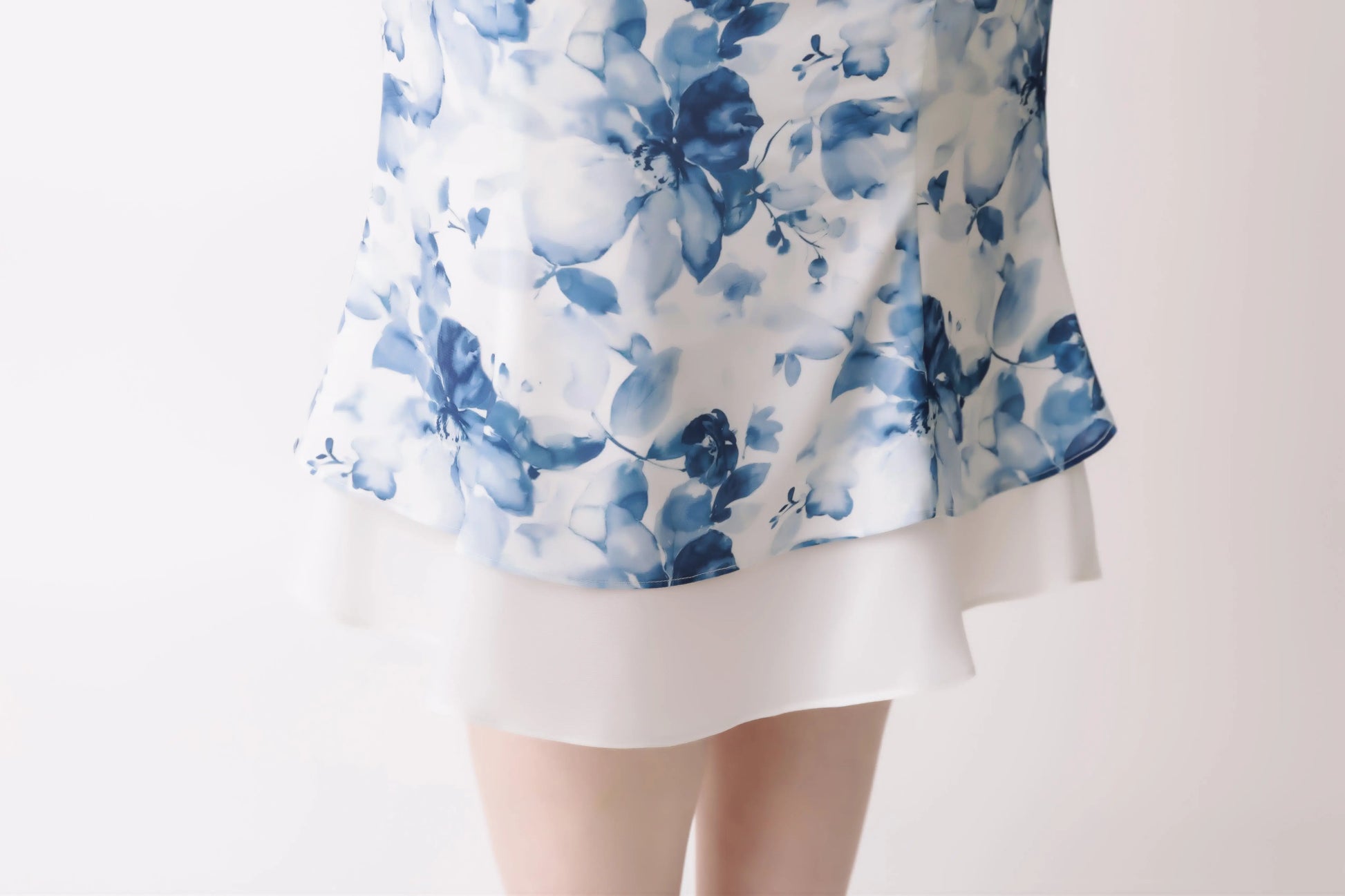 Floral Layered Skirt prettied