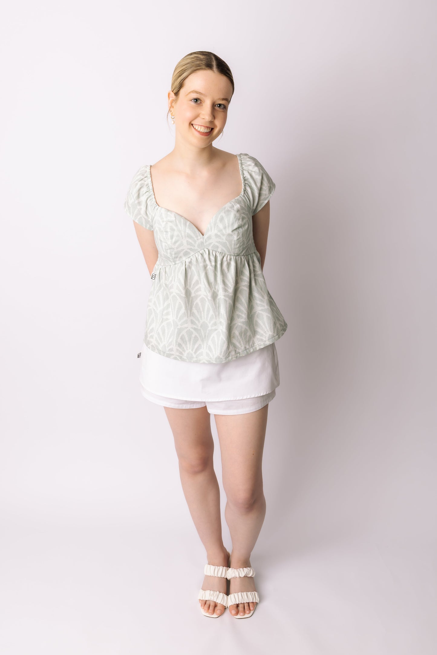The Classic Skort In White prettied