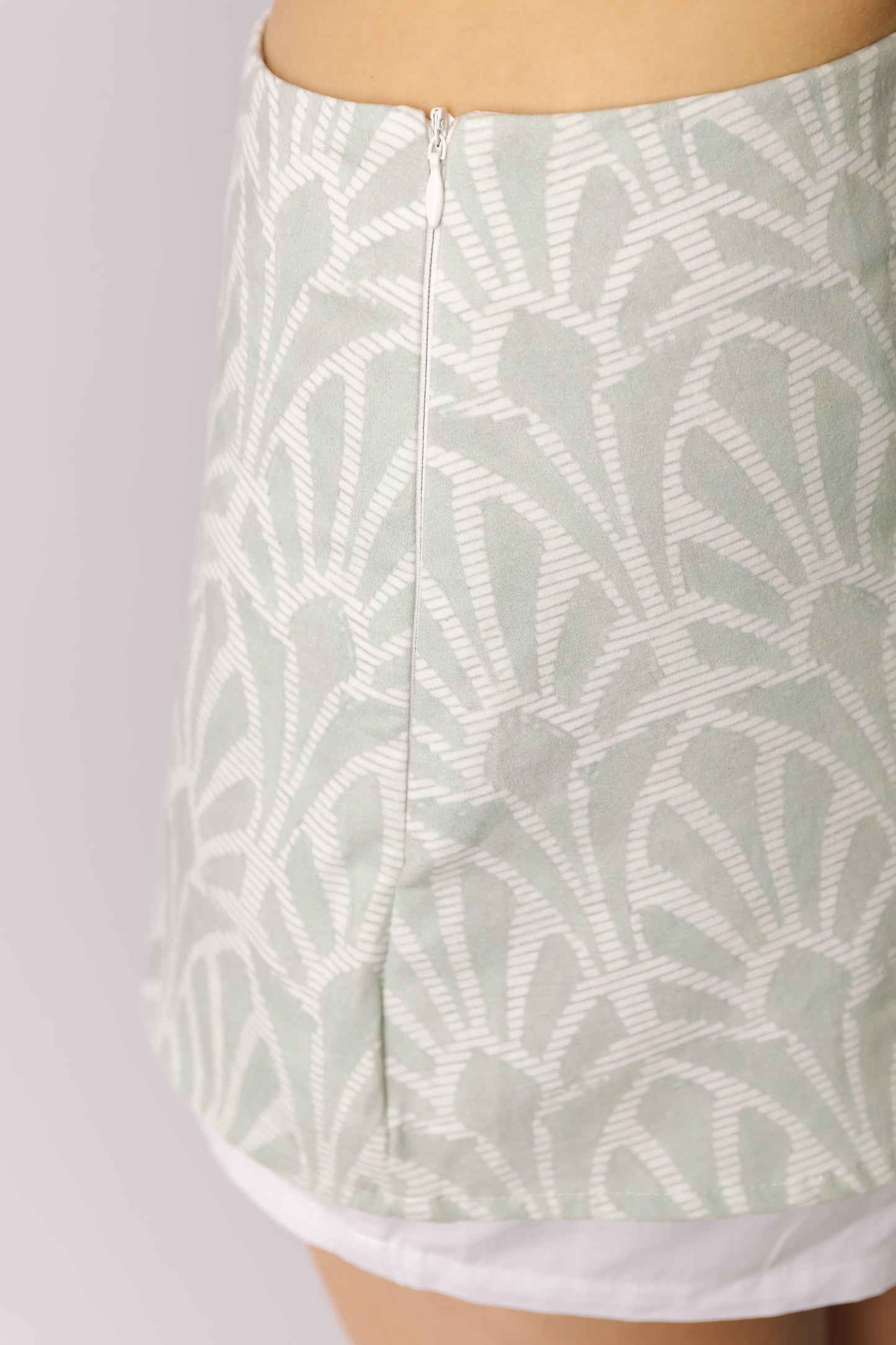 The Classic Skort In Pattern prettied