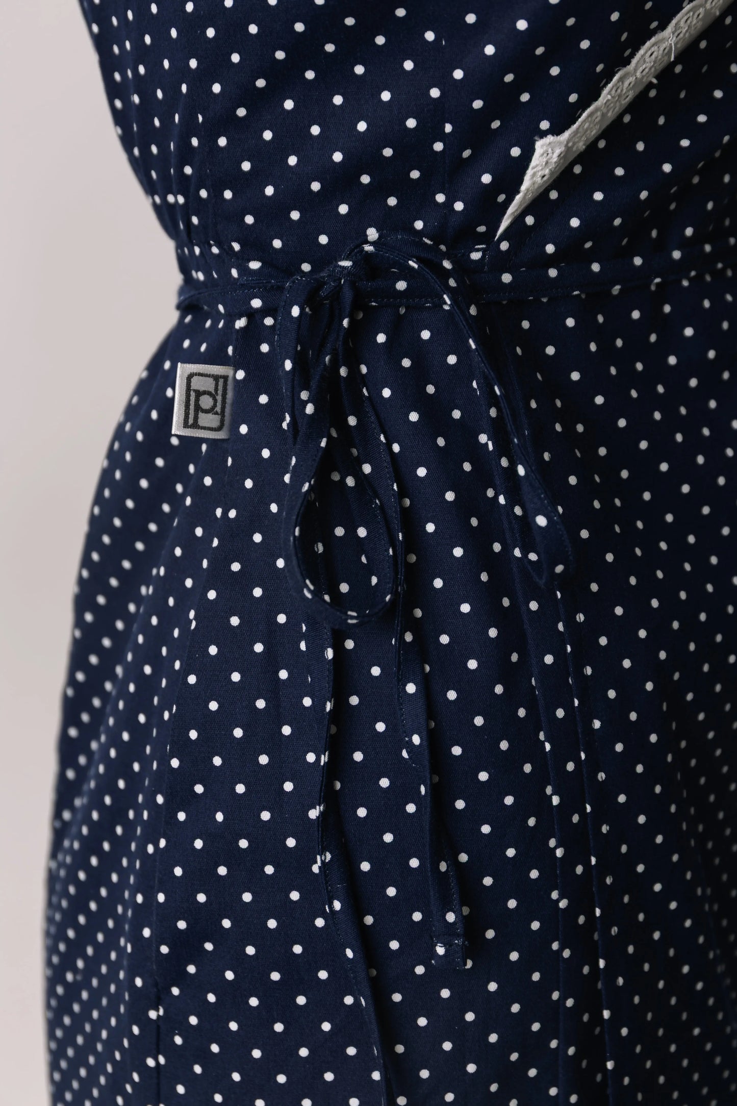 Polka Dot Wrap Dress prettied