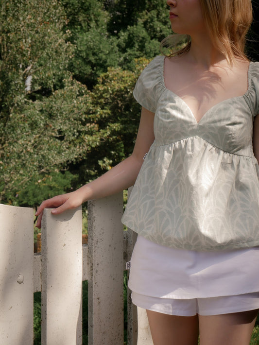 The Classic Skort In White